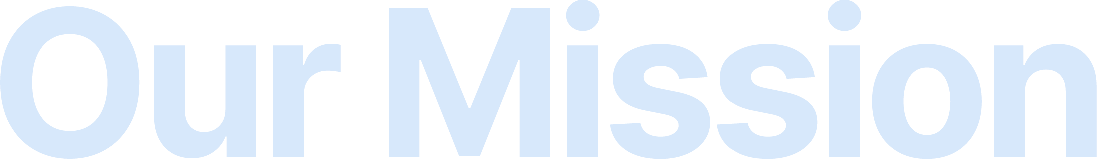 Our Mission